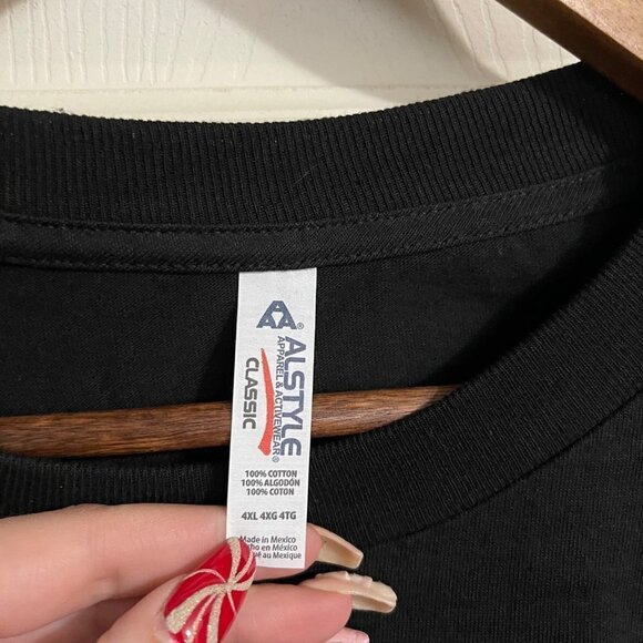 Breezy Excursion Mens NWOT Black Clark 22 MLB Baseball Graphic T-Shirt Size 4XL - Picture 2 of 5